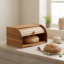 Wooden Bread Box